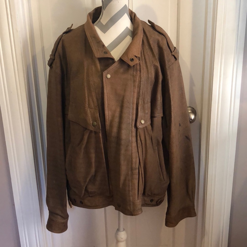 Vintage Wilson Leather Bomber Jacket